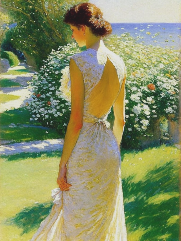 08763-1488707645-Childe Hassam,Open back, dress,soft,sunny and gentle.png